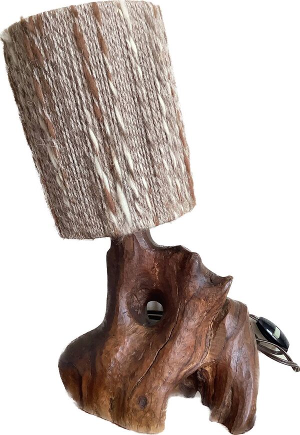 Lampe brutaliste année 60