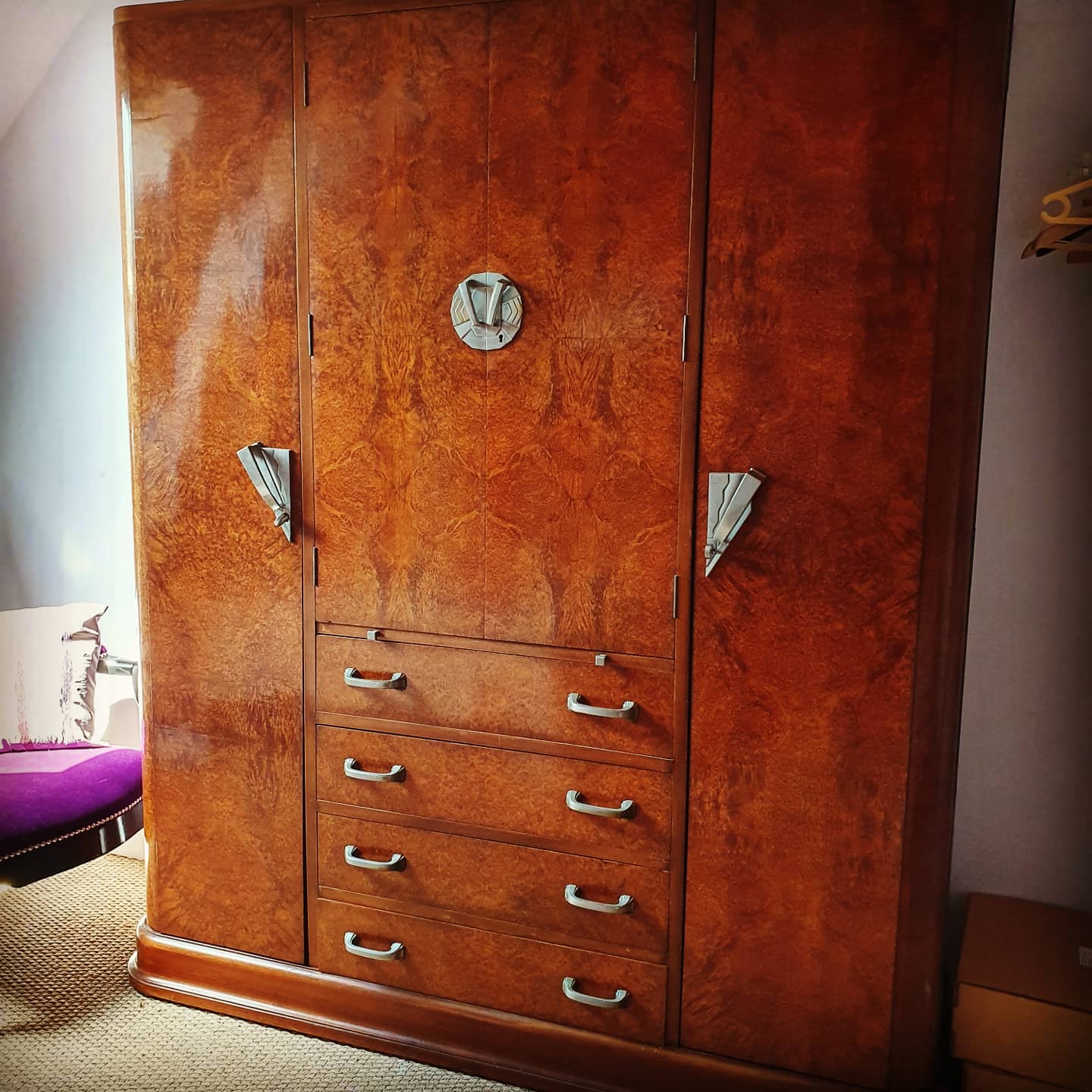 Art-deco hairdressing cabinet 1930