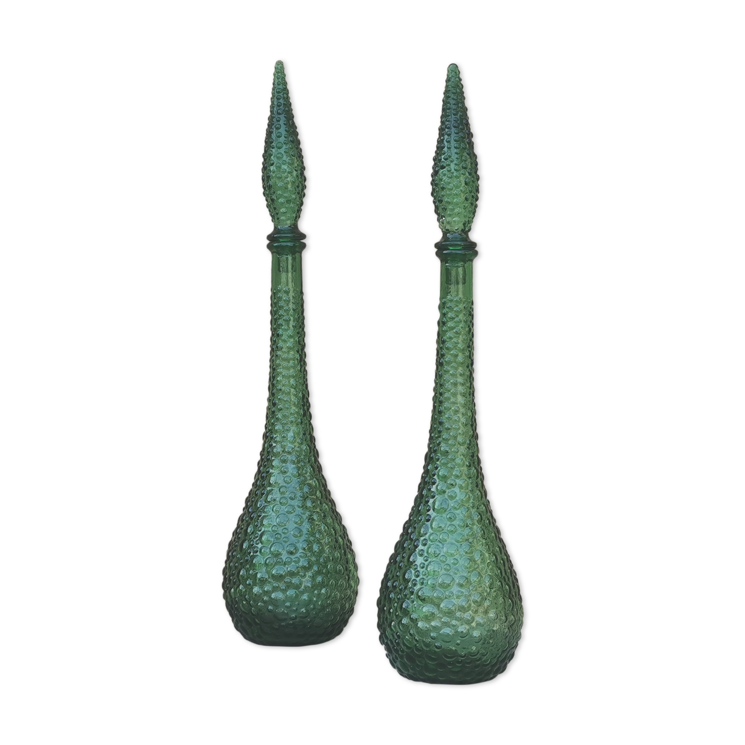 Italian glass bottles