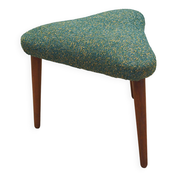 Repose-pieds, tabouret danois en teck, années 1970