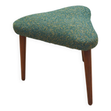Repose-pieds, tabouret danois en teck, années 1970