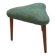 Teak footrest, Danish design, 1970s, production: Denmark