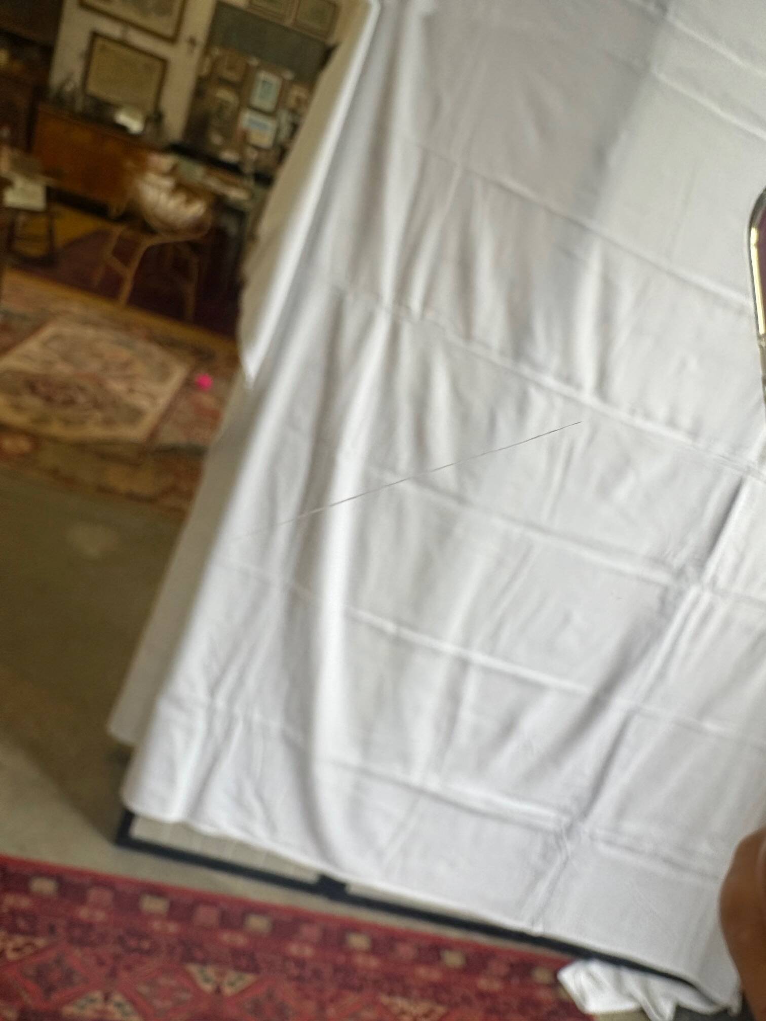 Large gilt mirror with beveled glass - Louis Philippe style