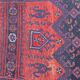 Very beautiful old Persian carpet Bijar handmade 148x318 cm