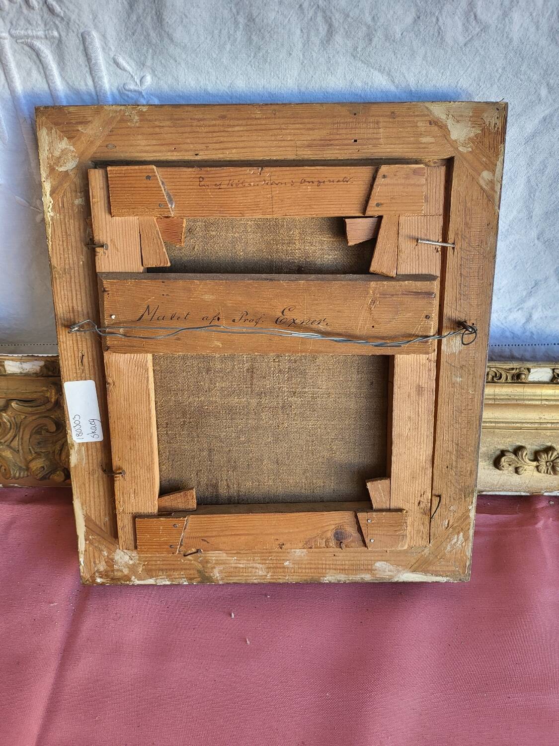 Portrait of an old bearded man - 19th-century school -