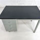 50s desk in industrial style metal