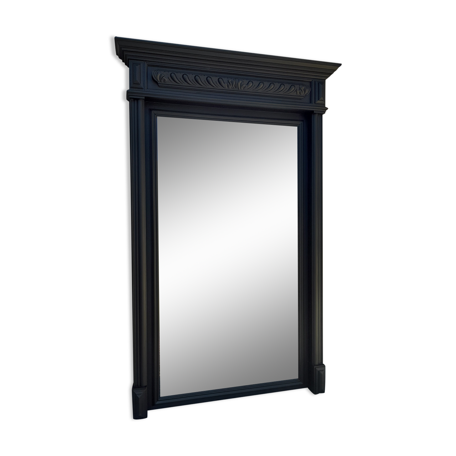 Old beveled mirror