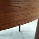 Vintage teak round table