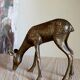 Solid brass doe