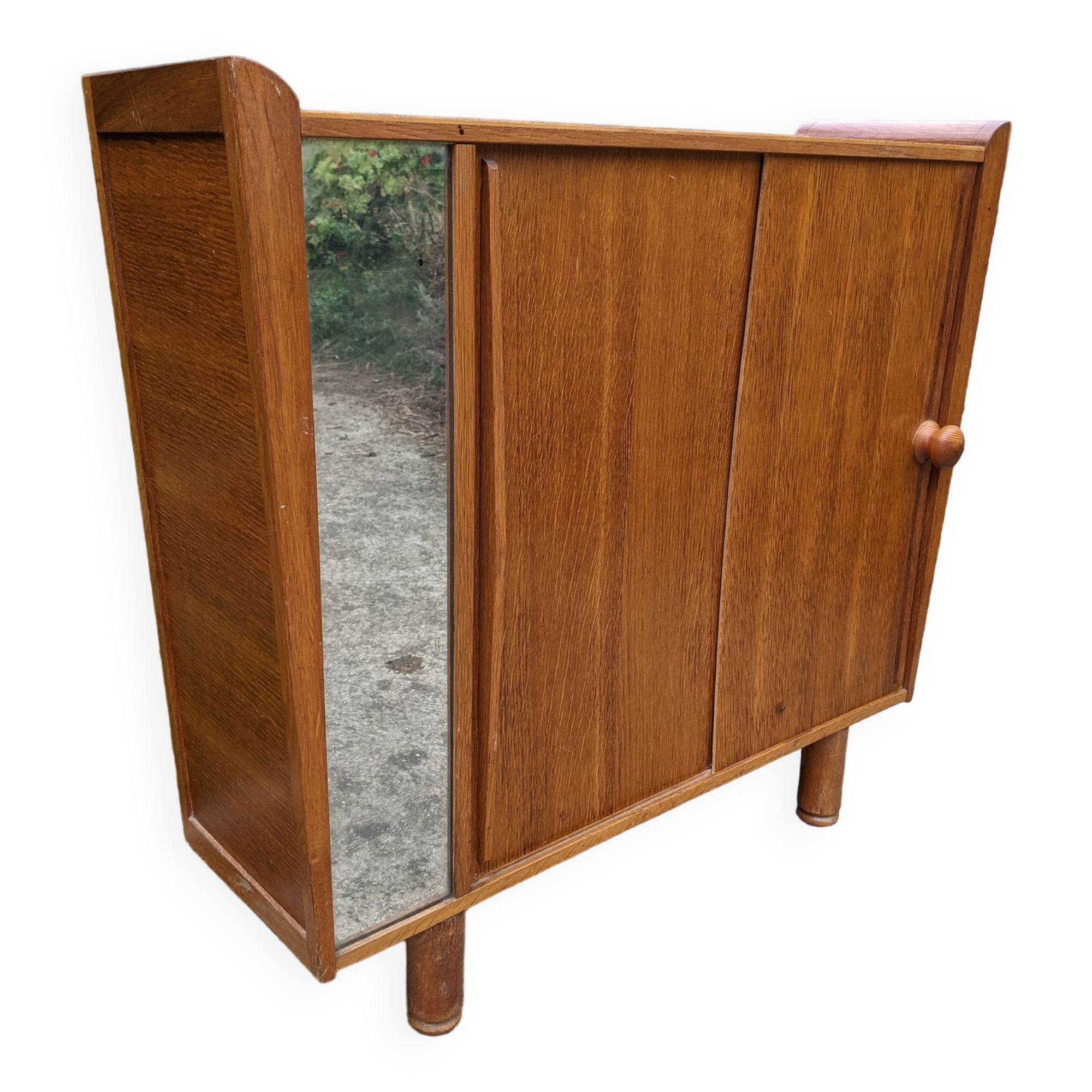Old vintage Scandinavian doll wardrobe circa 1970