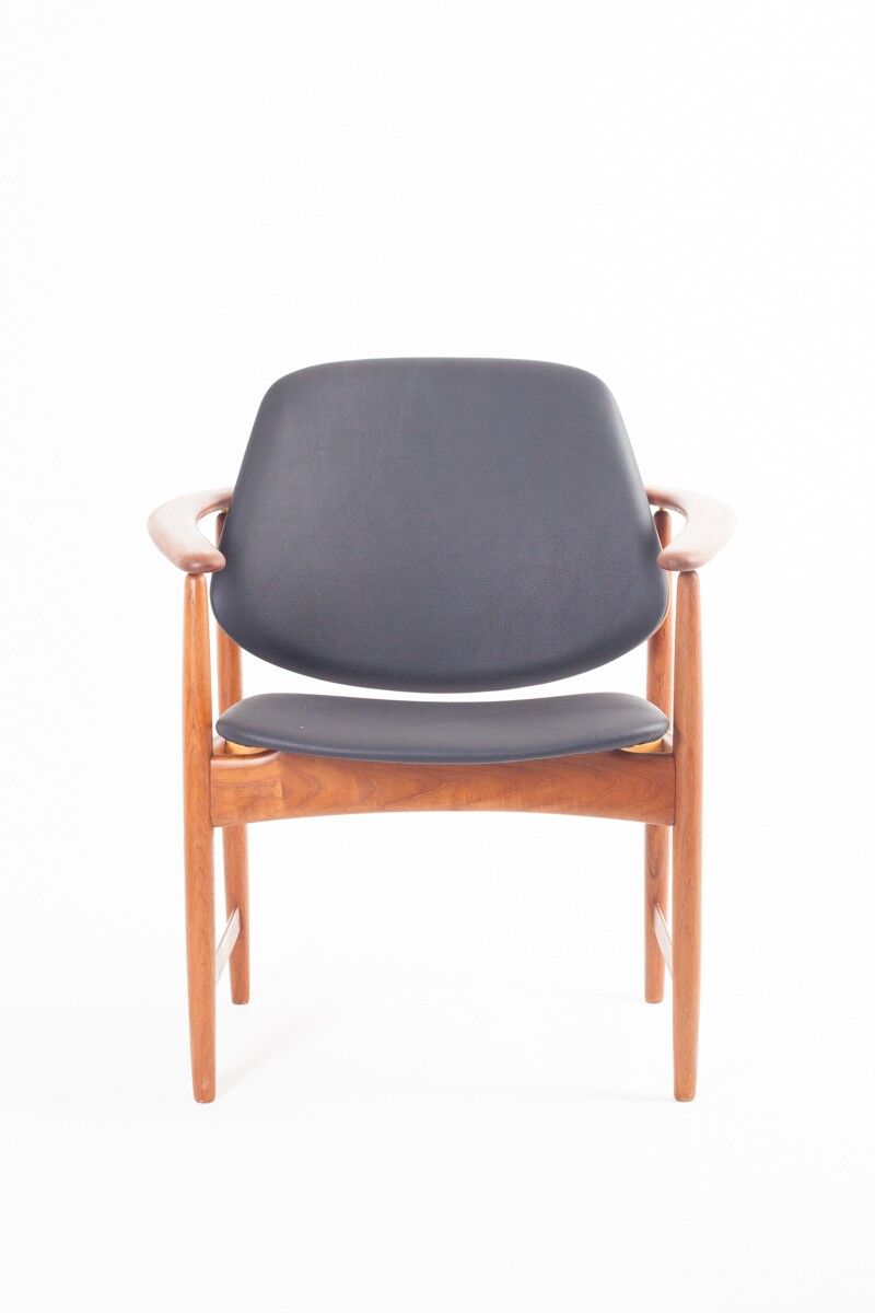 Teak Armchair by Arne Hovmand Olsen for Jutex, 1960s