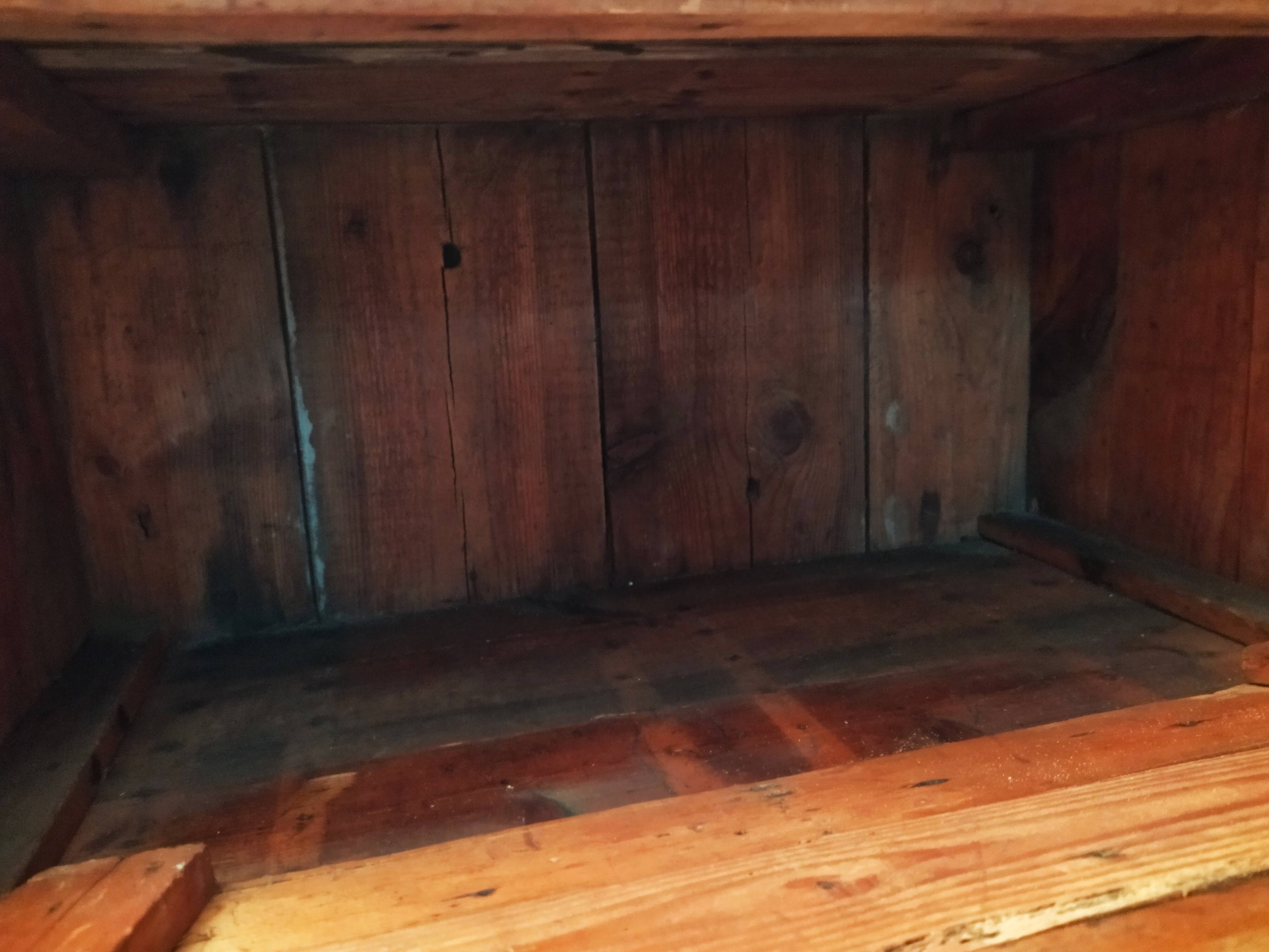 Handmade workbench (60s) solid wood