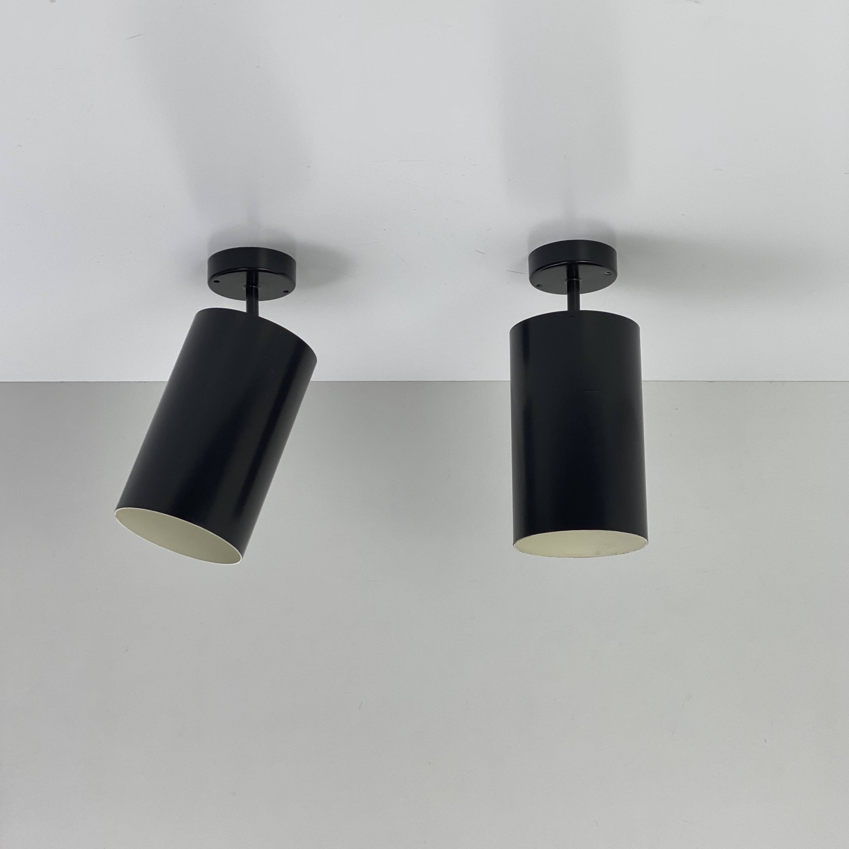 Metal wall sconces, R.J. Caillette for Parscot, France, 1950s, S