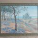 Marine sur toile signée 1911