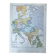 Original map of Europe in 1815 - 37x27cm - 1908