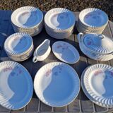 Service de vaisselle en porcelaine Apulum, 54 pièces