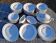 Apulum porcelain dinner service, 54 pieces