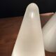 Pair of Teepee glass lamps from SCE