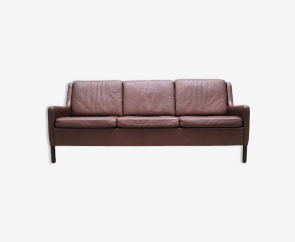 Sofa leather, Danish design, 70's