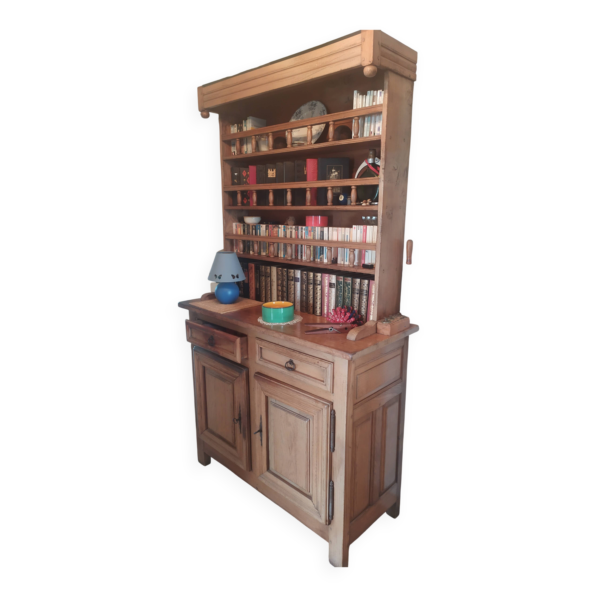 solid oak dresser in chic country style