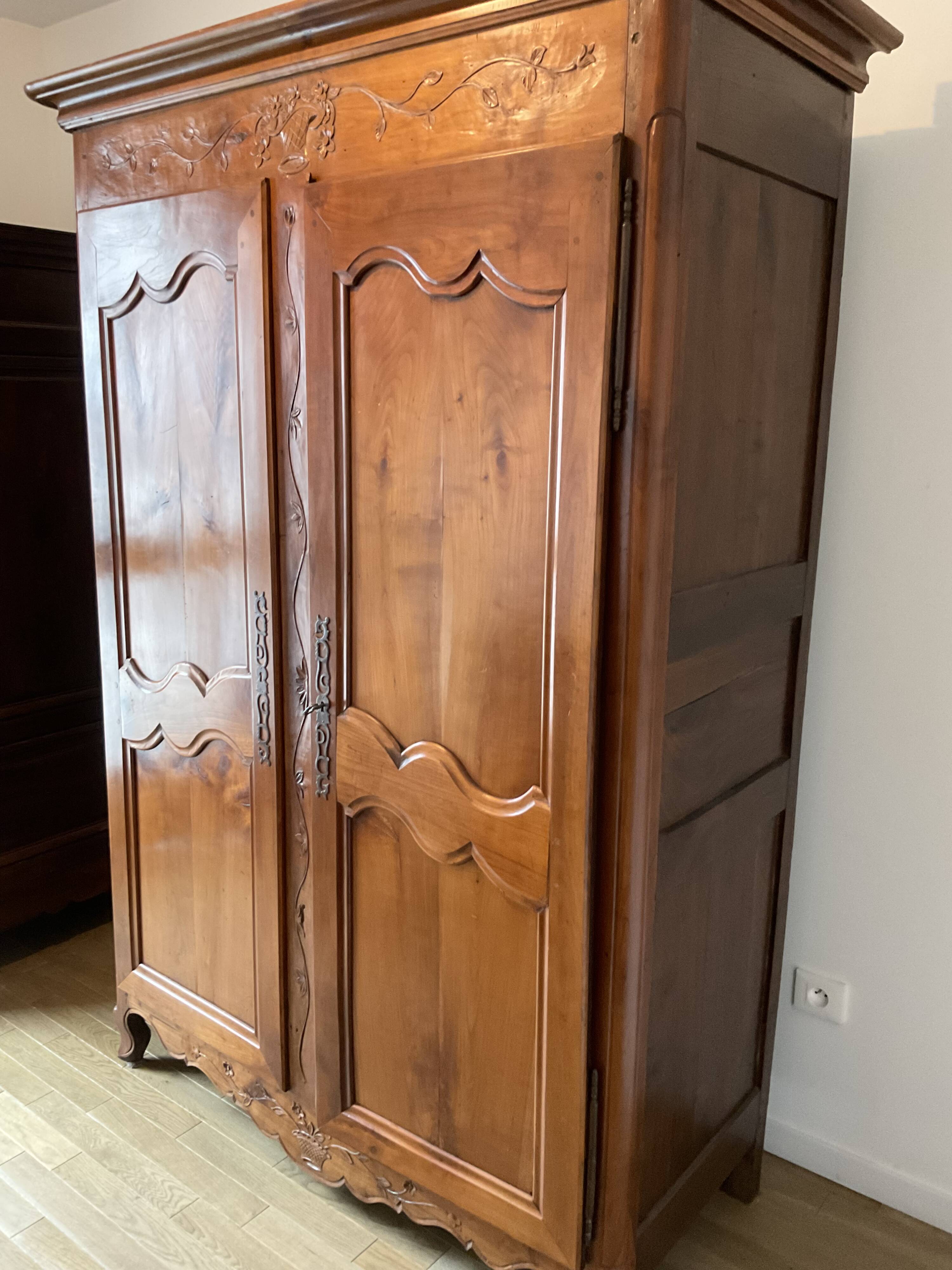 Antique carved cabinet