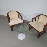 2 x armchairs Drexel Heritage Furnishings Inc. USA By Shirley Bracket.