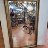 Old beveled mirror 153/91cms