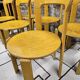Lot of vintage bruno rey 1970" chairs