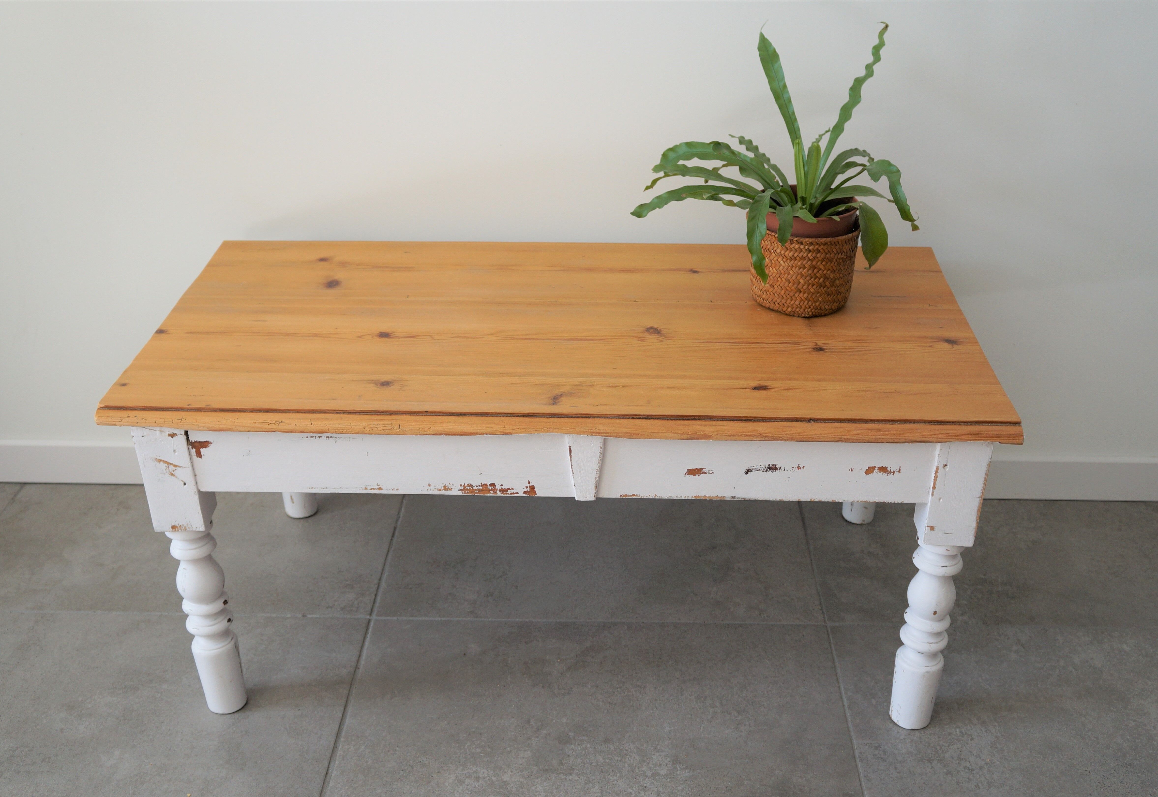 Table basse bois massif