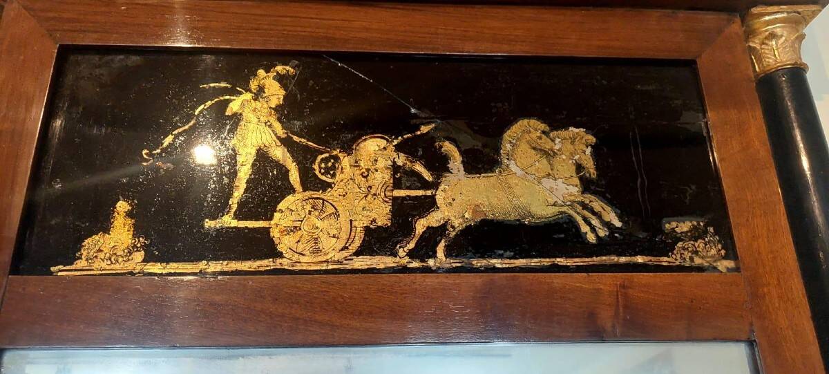 Commode Empire avec miroir - Italie du début du XIXe siècle (Lucca)