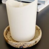 Pyrite stoneware cup