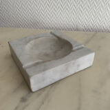 Grey marble ashtray