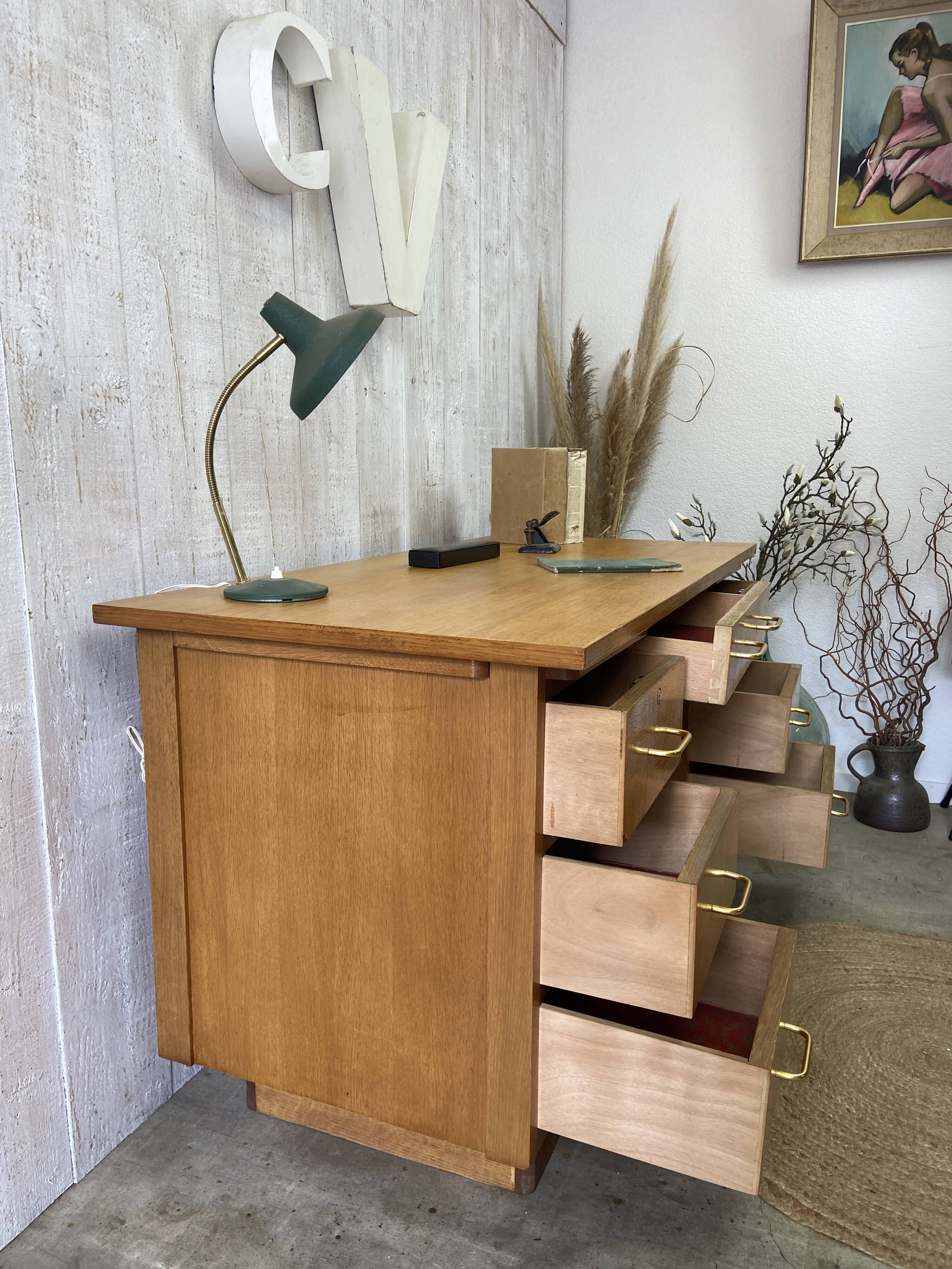 Vintage desk set and Baumann chair