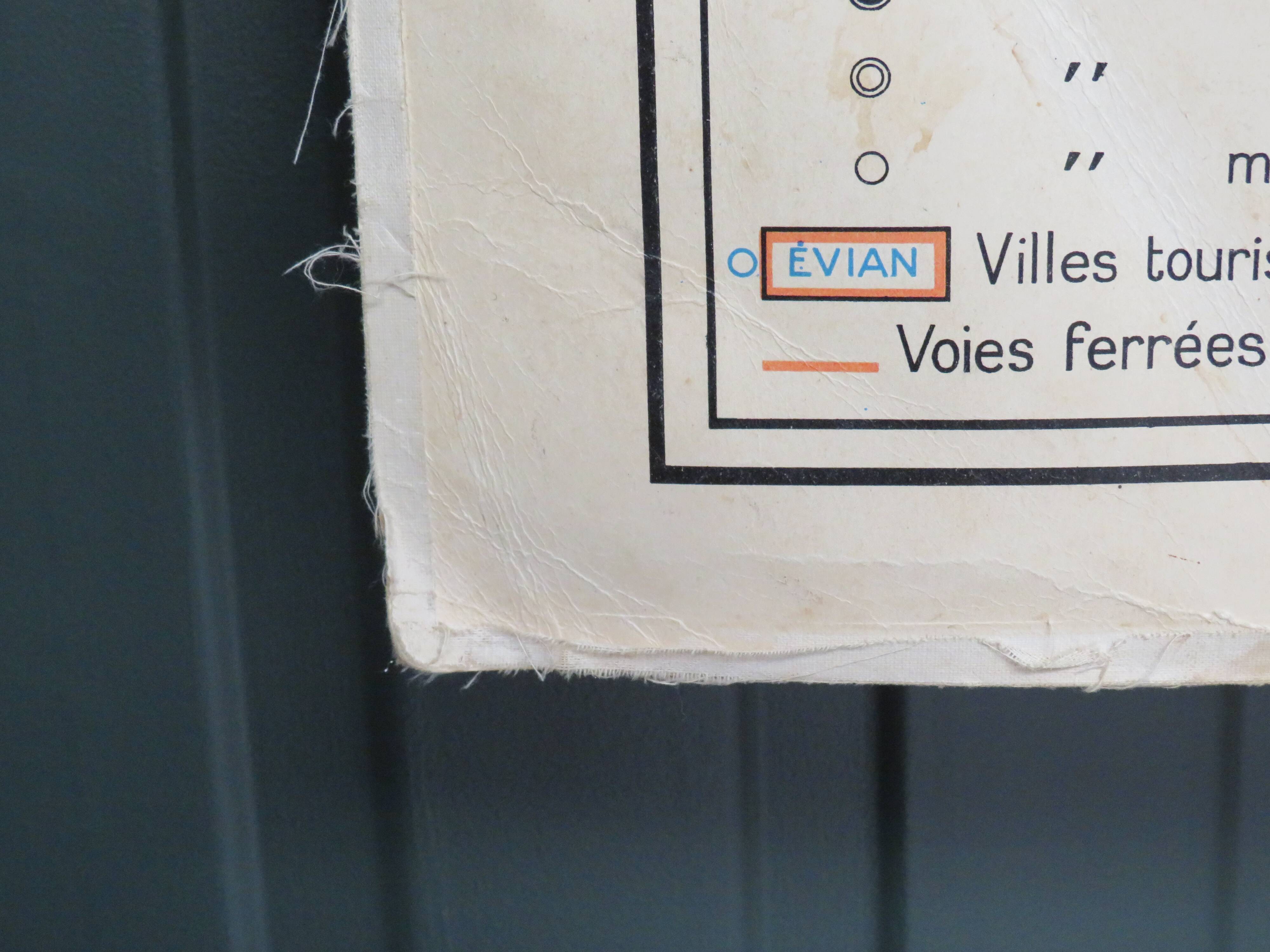 Old school map France/Paris No.48 Hatier edition