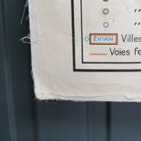 Old school map France/Paris No.48 Hatier edition