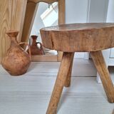 Brutalist tripod stool