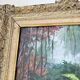 Framed oil painting "forest"