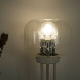 Lampadaire, verre de Murano, design italien, années 1970, fabriqué en Italie