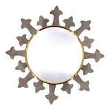Small metal sun mirror, 1950s