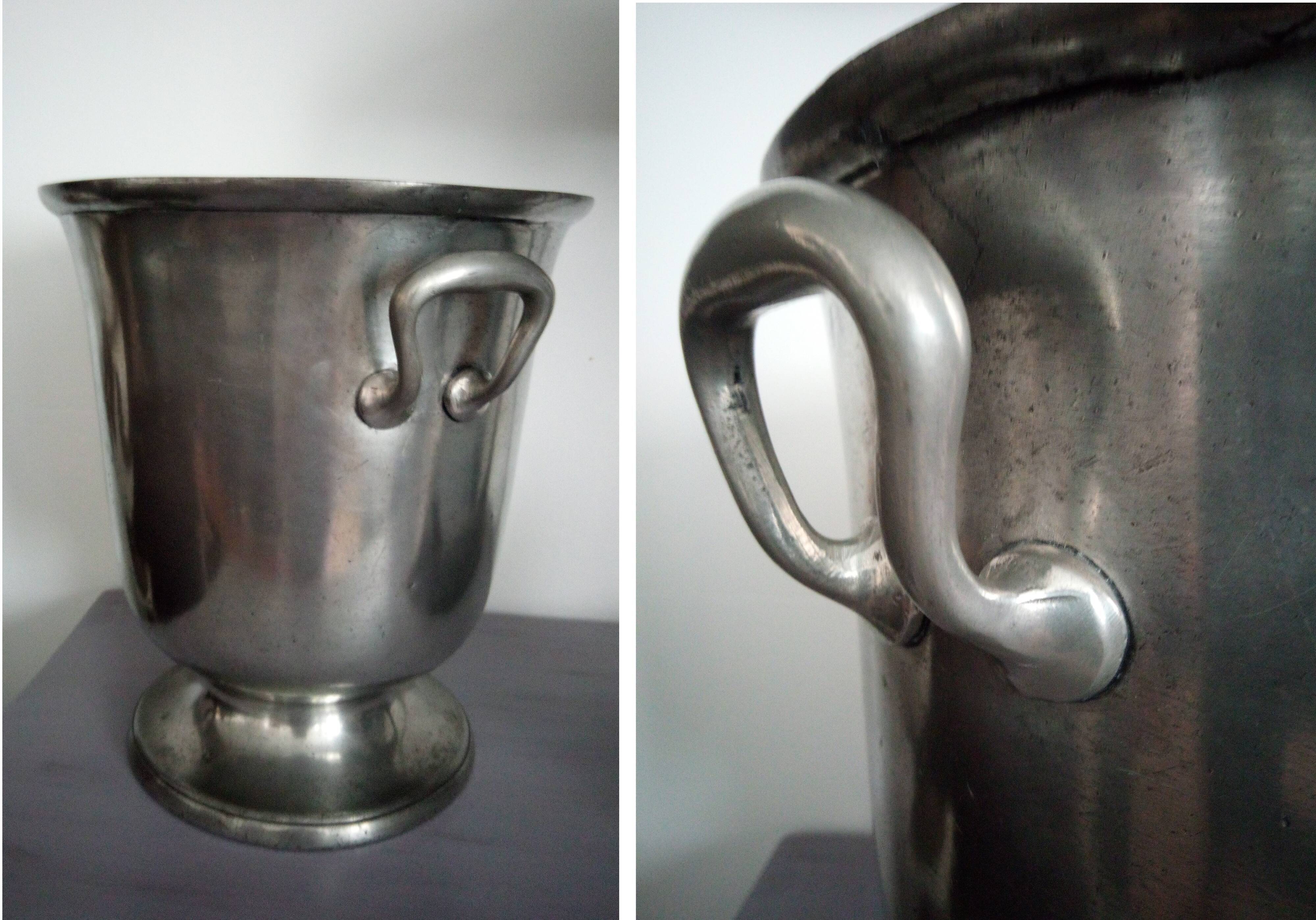 Tin champagne bucket