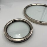 Glass and chrome tops
