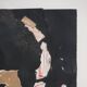 Ansgar Elde, Composition, Mixed Techniques on Cardboard, 1980s, Framed
