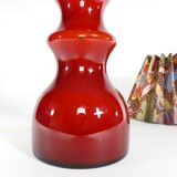 Scandinavian Modern Oxblood Red Table Lamp  by Gert Nyström for Hyllinge