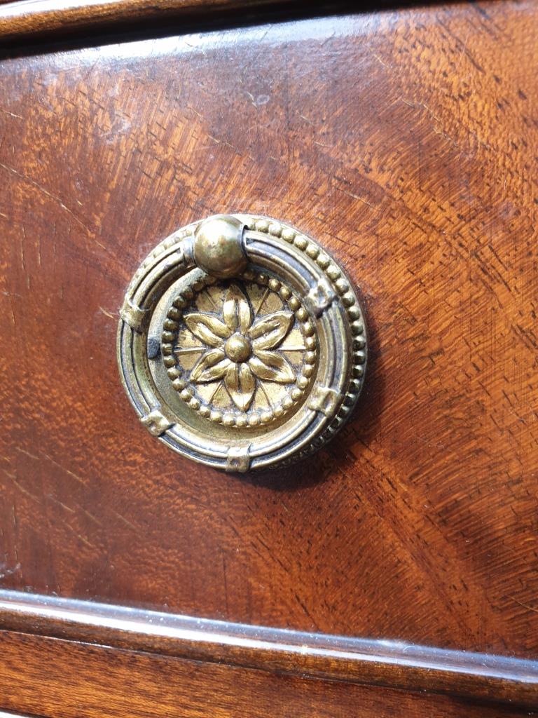 Georgian mahogany style english week planner