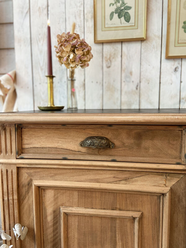 Buffet campagne bois renové