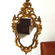 Miroir doré vintage