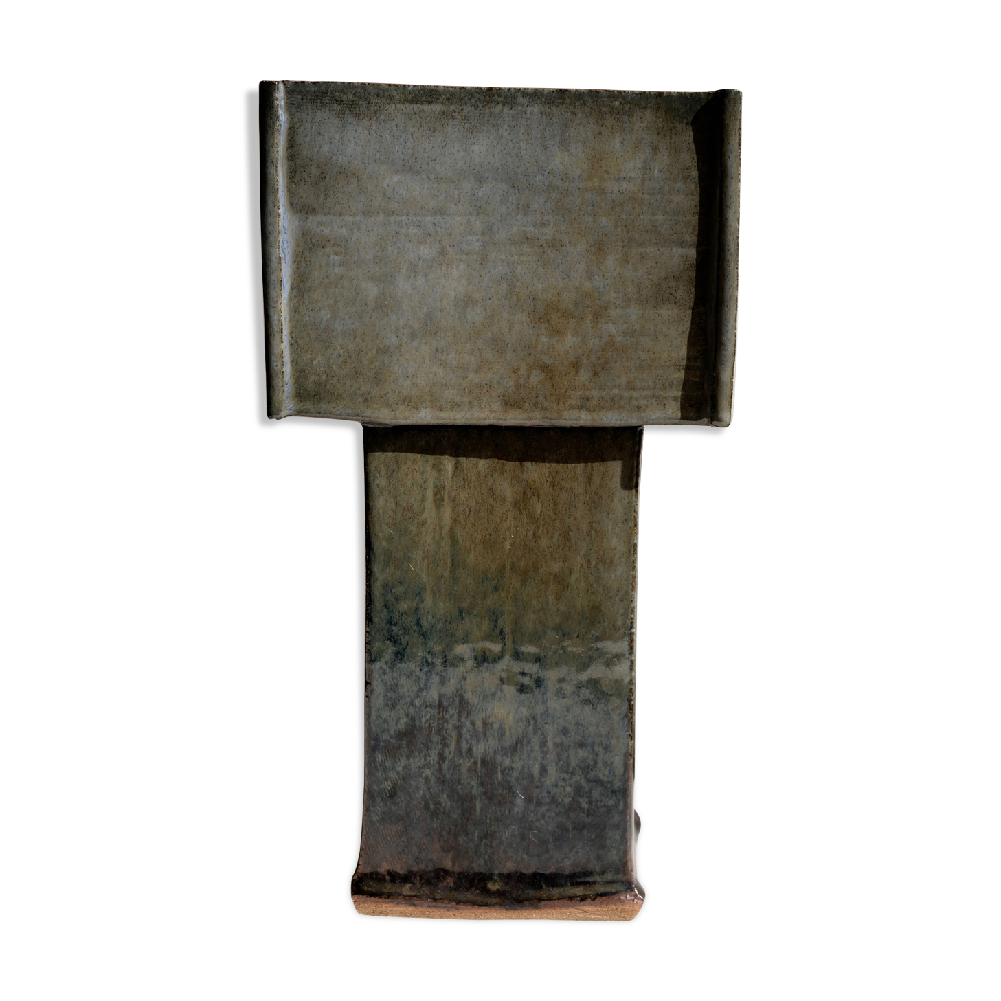 Japanese vase hanaire ikebana freeform mid century