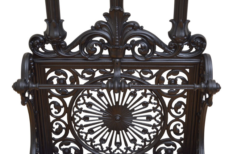 Download Coalbrookdale style cast iron hall stand | Selency