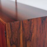 Rosewood Modular Wall Unit by Kai Kristiansen for FM Møbler, 1960s