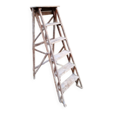Antique wooden stepladder